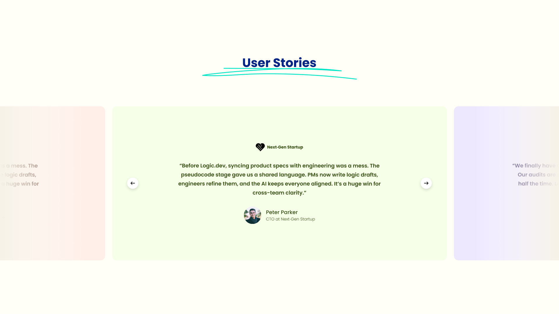 User Stories